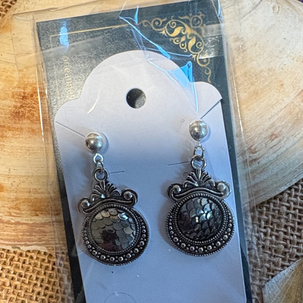 Elegant Silver Dangle Earrings